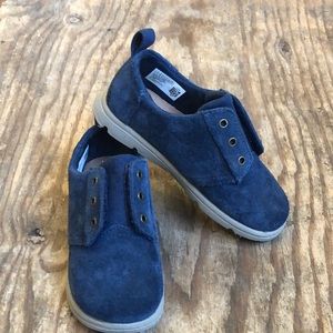 EUC Boys Toms Toddler 11 Navy Velcro